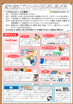 燃やせるごみ 紙
