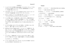 単語表