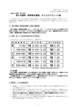 男 1～162 午前 8：20～ 8：35 午前10：05 163～324 午前 9：2