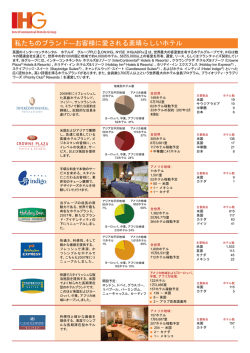 私たちのブランド&mdash;お客様に愛される素晴らしいホテル