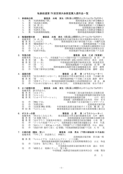 私鉄総連第 79 回定期大会教宣展入選作品一覧 中部地連アルピコ労組