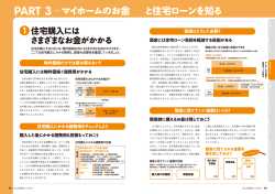 PART 3 マイホームのお金 と住宅ローンを知る