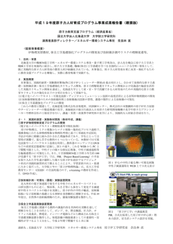 PDF：76KB - 一財）エネルギー総合工学研究所