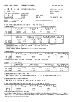 連結 - Mitsubishi Motors