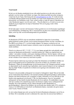 Burakumin - Japanse studies