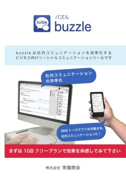 buzzle パンフレットダウンロード
