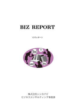BIZ REPORT - 株式会社シンカナビ