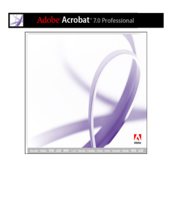 Adobe Acrobat Professional のヘルプ