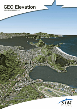 GEO Elevationサービスについて