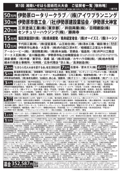 プログラム（裏）