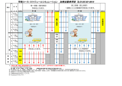学割コース・スケジュールシミュレーション 加南自動車学校 (0120）83-8816