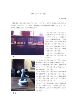 TDL とスポンサー制度 西村穂乃香 TDL 研修で私たち山内ゼミは
