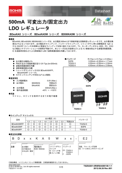 BD**KA5 シリーズ,BD**KA5W シリーズ,BD00KA5W シリーズ