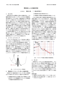 環境音による騒音抑制