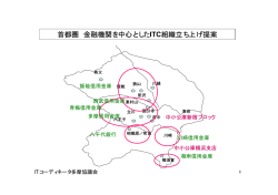 首都圏 金融機関を中心とした ITC組織立ち上げ提案