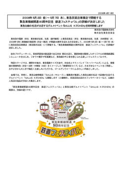 2008年5月2日（金）&sim;5月7日（水）
