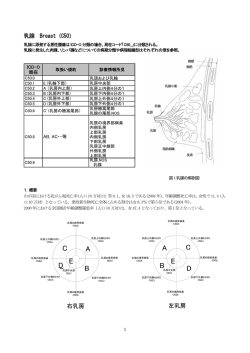 乳腺 Breast（C50）