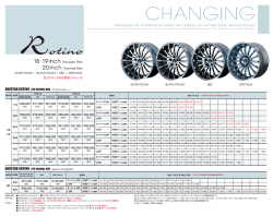 LEXUS LS460対応（20inch）