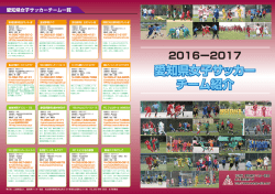 2016-2017女子チームチラシ表面(高校・中学