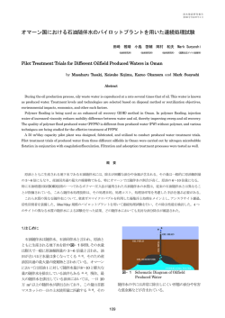 オマーン国における石油随伴水のパイロットプラントを用いた