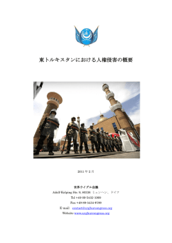 東トルキスタンにおける人権侵害の概要