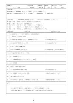 授業科目 - 芦屋大学