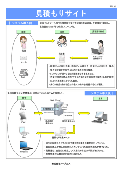 見積もりサイト - Webシステム開発