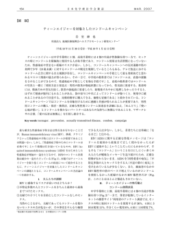 ティーンエイジャーを対象としたコンドームキャンペーン