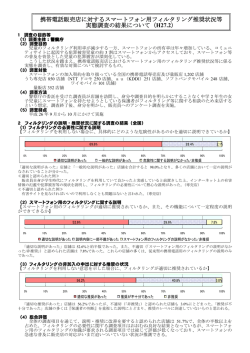 2 携帯電話販売店に対するフィルタリング実態調査まとめ