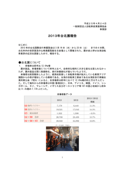 2013年台北展報告 - 自転車産業振興協会