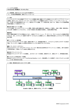 InterSystems ENSEMBLE