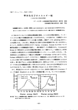 準単色光子のエネルギー幅