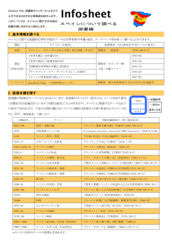 Infosheet - 神戸市外国語大学
