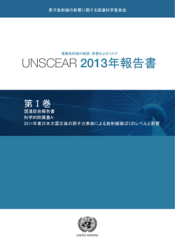 UNSCEAR 2013 Report Vol.II Japanese