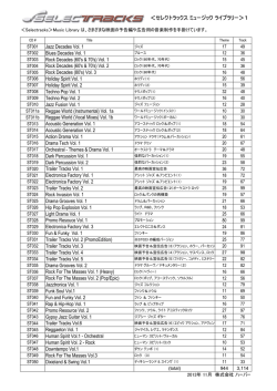 Selectracks Music Library (126CDs)