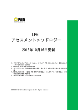 LPG アセスメントメソドロジー