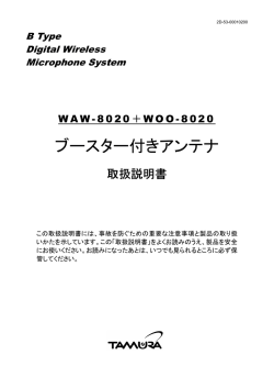 ブースター付きアンテナ