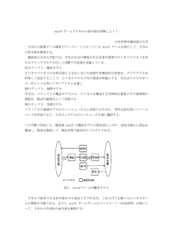 miniP ゲームでYBGの命令語を理解しよう！ 白井宏明＠横浜国立大学
