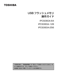 USB フラッシュメモリ 操作ガイド