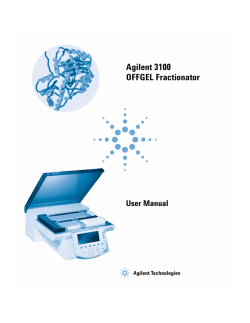 Agilent 3100 OFFGEL Fractionator