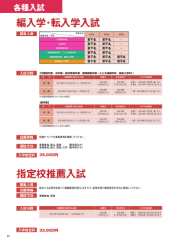 若干名 若干名 - 若干名 若干名 - 若干名 若干名