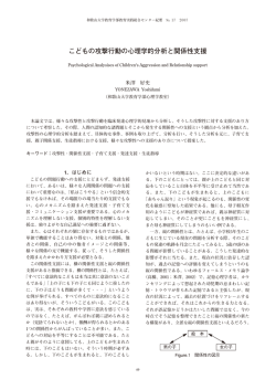 こどもの攻撃行動の心理学的分析と関係性支援