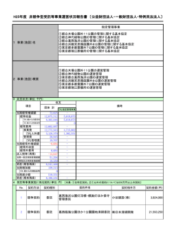 非競争型受託 - 東京都公園協会