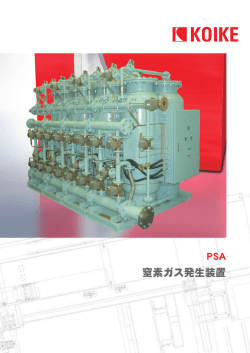 PSA 窒素ガス発生装置