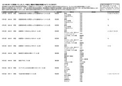 2015年5月11日更新いたしました｡今後も､最新の情報を掲載させて