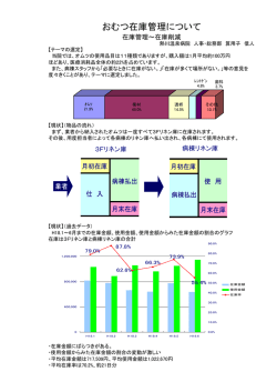 おむつ在庫管理について