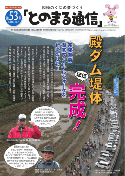 殿ダム堤 体 殿ダム堤 体