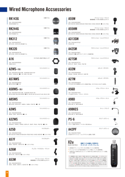 Wired Microphone Accsessories