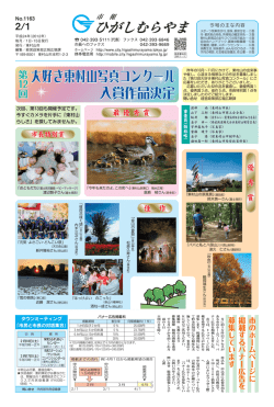 （平成24年2月1日号市報ひがしむらやま）（PDF：692KB）