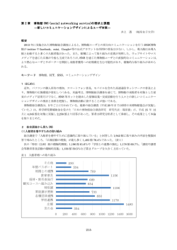 第 2 章 博物館 SNS